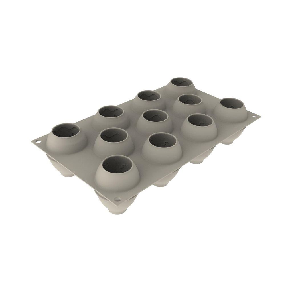Moule Silicone Egg Hunt Ø53 mm, H 67 mm - Visuel 3