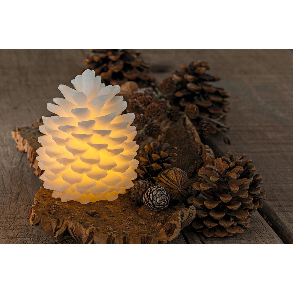 Lot de 2 lumières pomme de pin Clara - Visuel 1