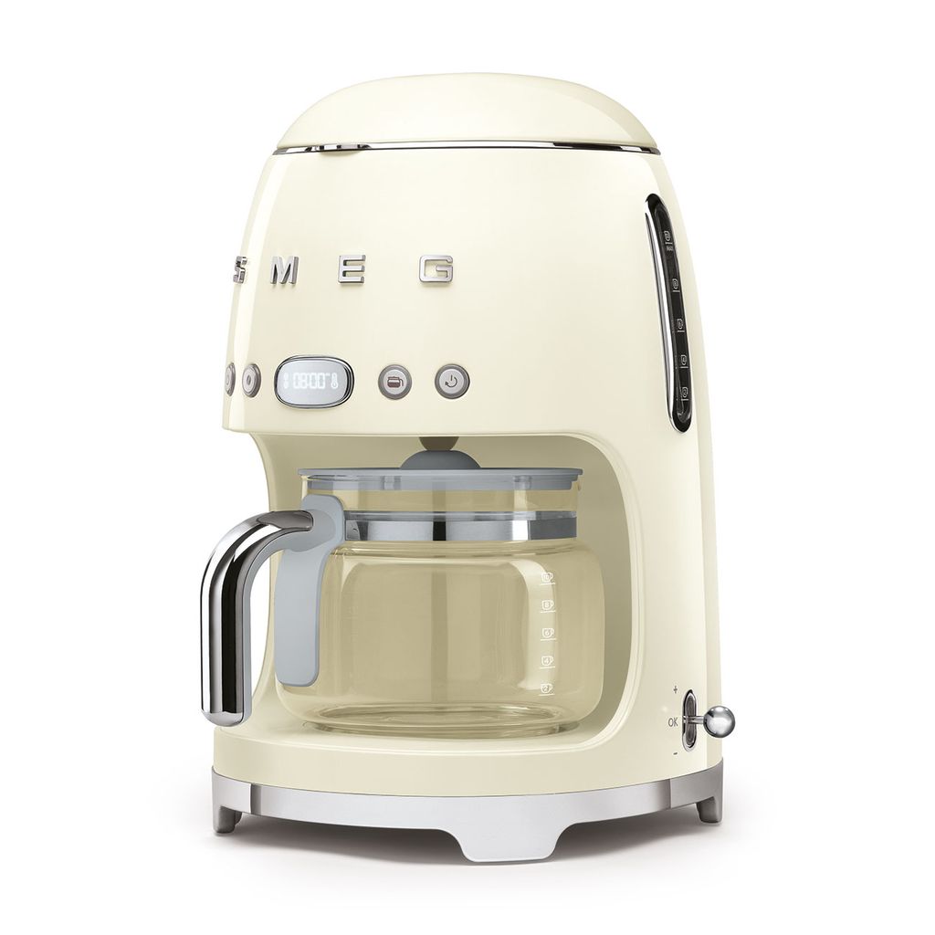 Cafetière électrique 1,4L crème - Visuel 0