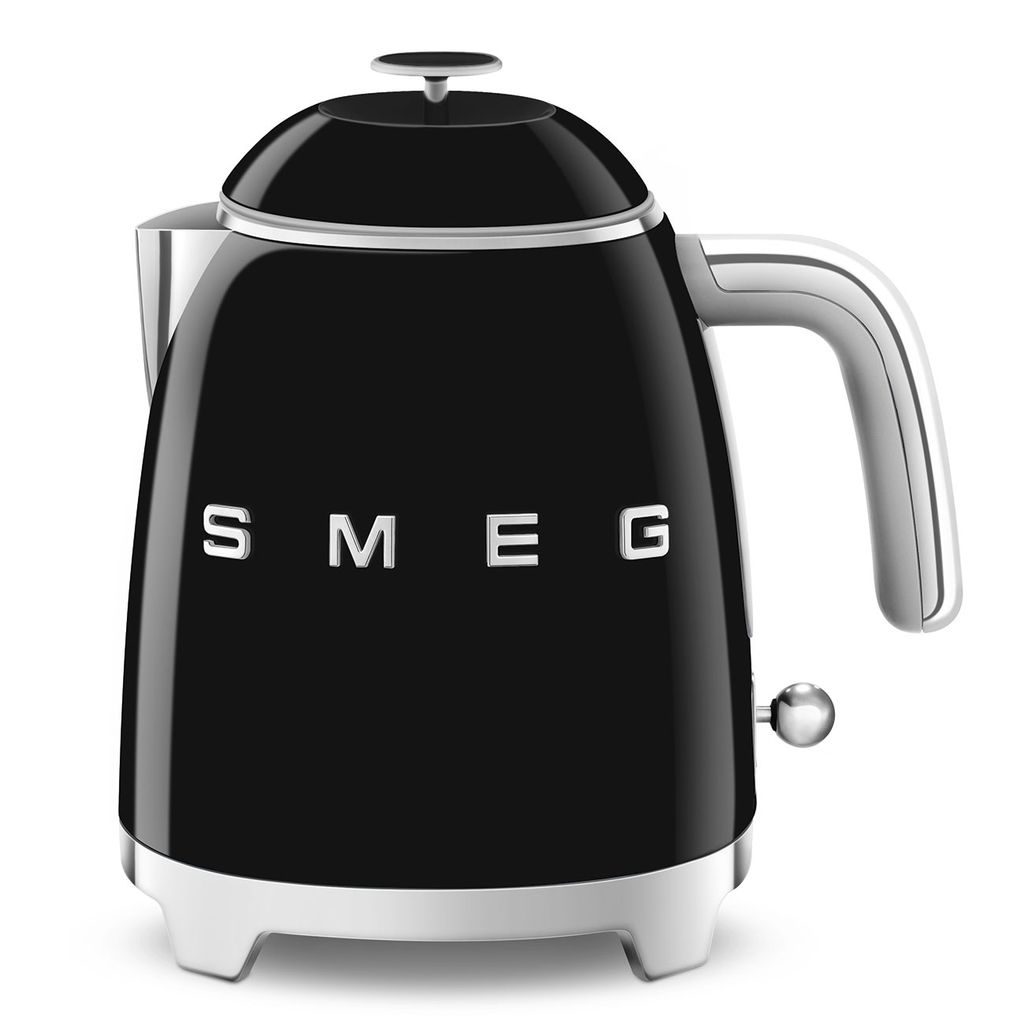 Bouilloire sans fil noire années 50 0.8L - Visuel 0