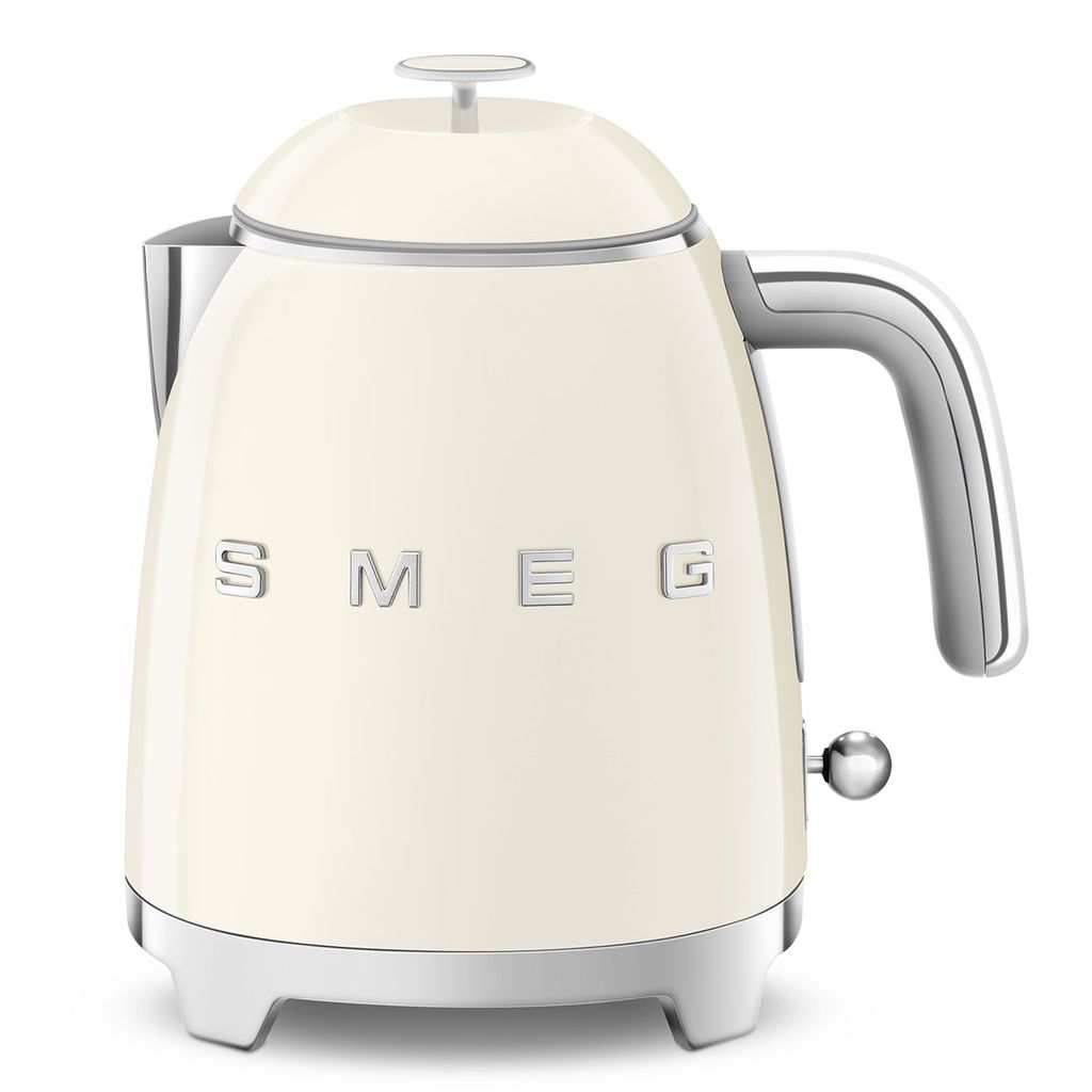 Bouilloire sans fil crème années 50 0.8L - Visuel 0