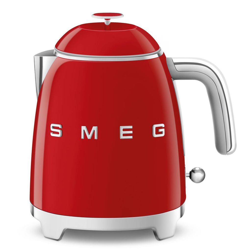 Bouilloire sans fil rouge années 50 0.8L - Visuel 0