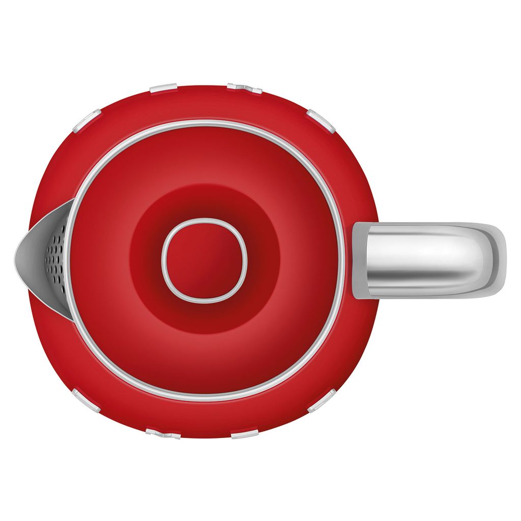 Bouilloire sans fil rouge années 50 0.8L - Visuel 2