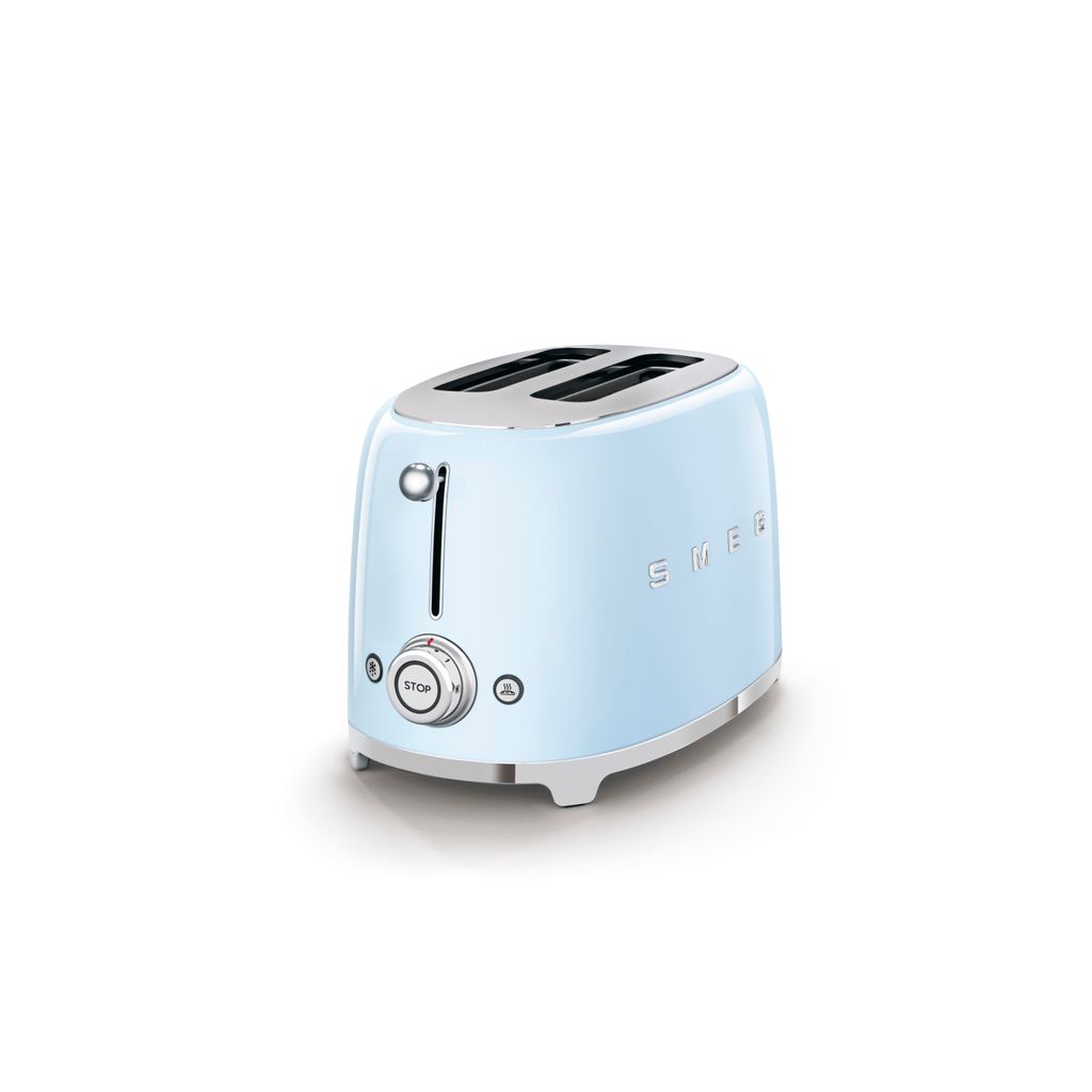 Grille-pain toaster 2 tranches bleu azur