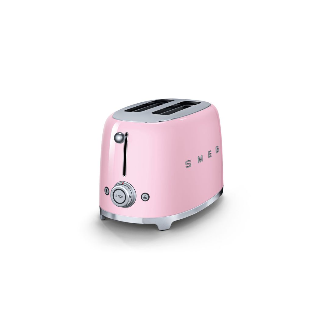Grille-pain toaster 2 tranches rose