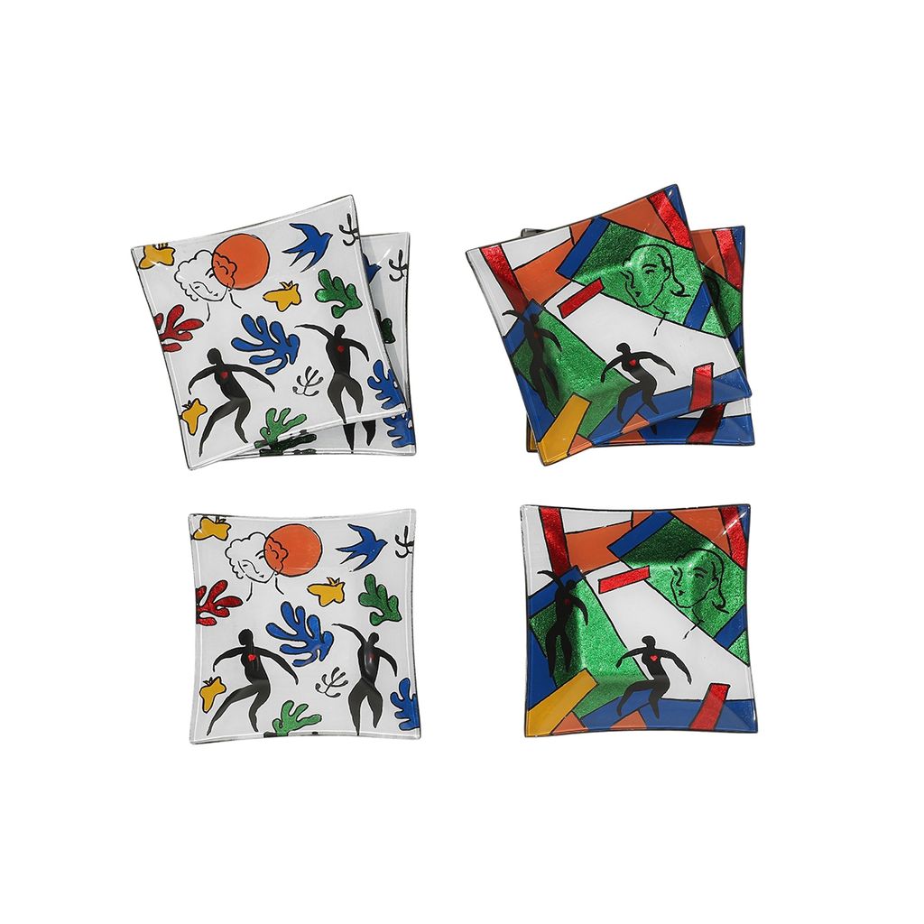 Coupelles carées Esprit Matisse - Visuel 1