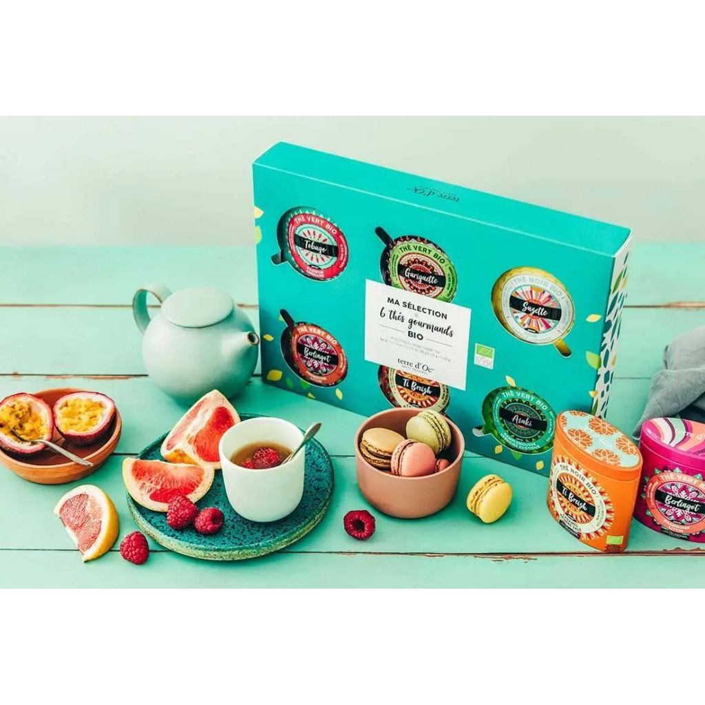 COFFRET Ma collection de 6 thés gourmands bio - Visuel 2