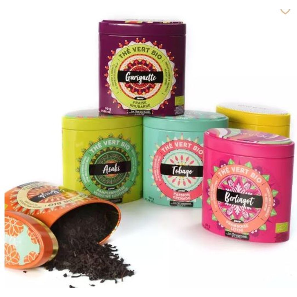 COFFRET Ma collection de 6 thés gourmands bio - Visuel 1