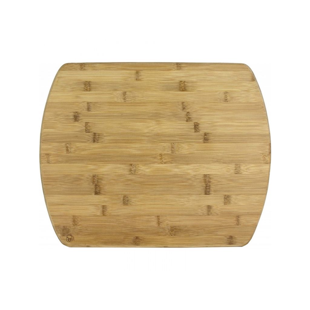 Billot de boucher en bambou 50 X 40 CM - Visuel 1