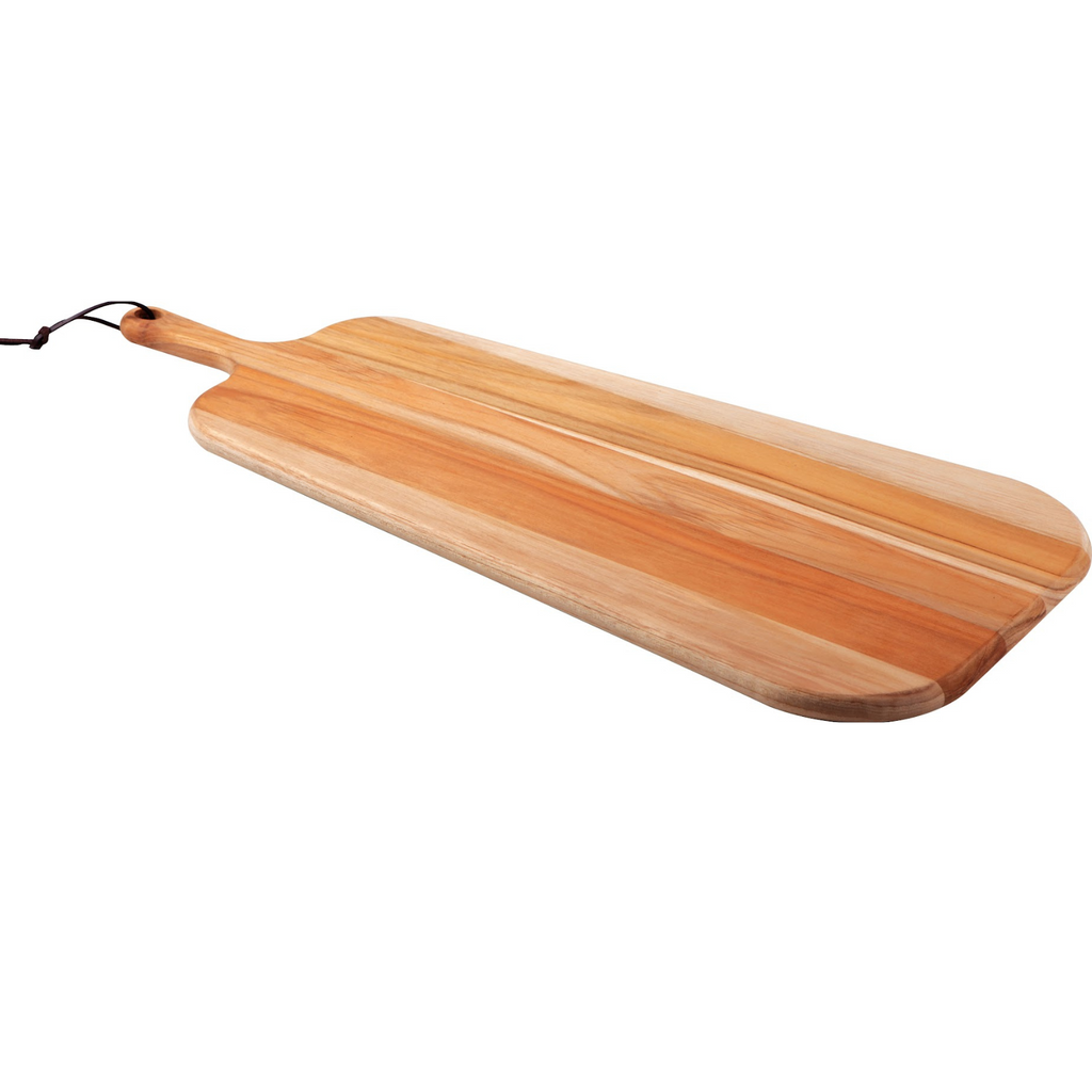 Planche de service Provence 65x27x1,8cm en bois de teck - Visuel 1