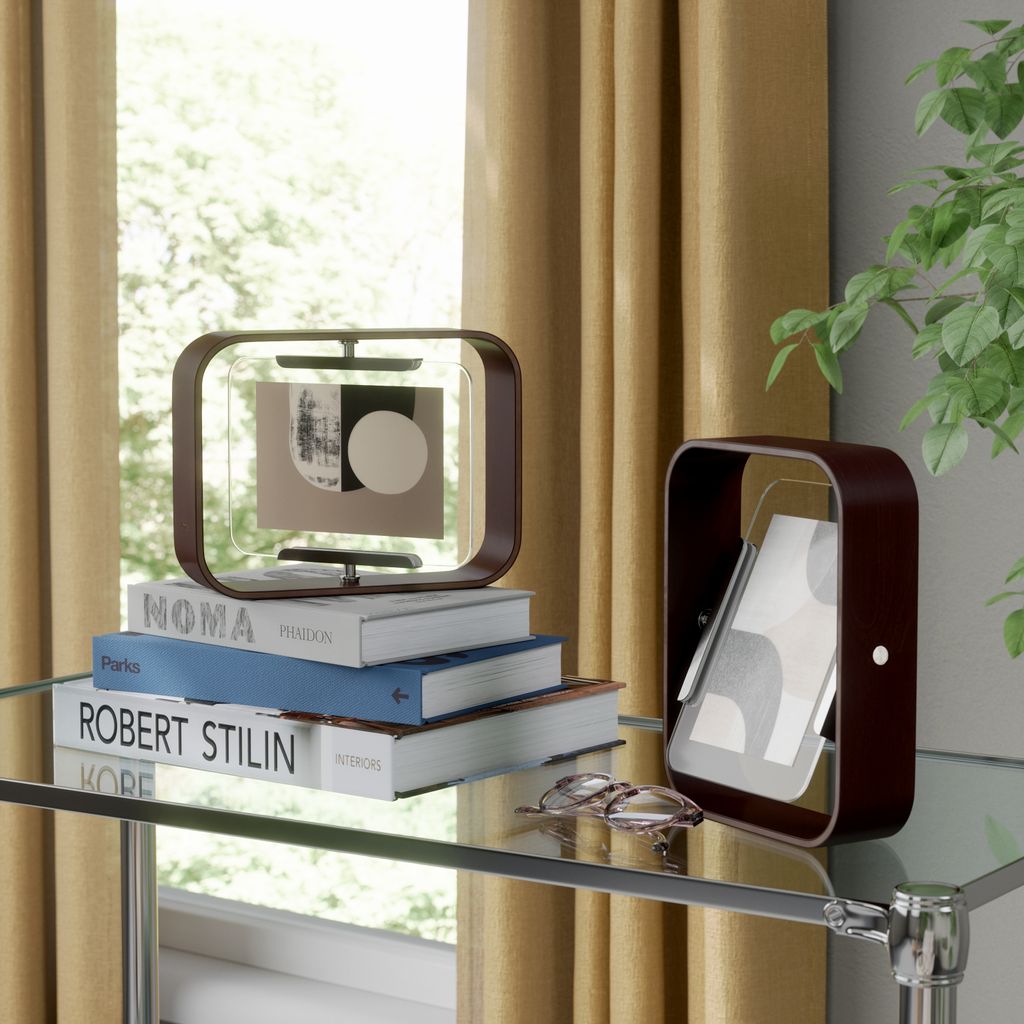 Cadre photo Bellwood walnut - Visuel 2
