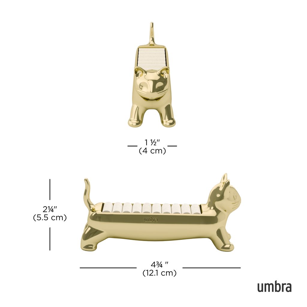 Porte-bagues en forme de chat - Visuel 7