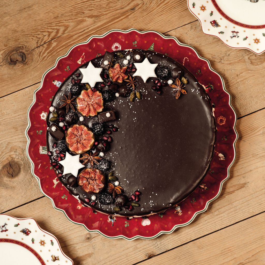 Plat à gâteau Sapin Toy’s Delight 33 cm - Visuel 2