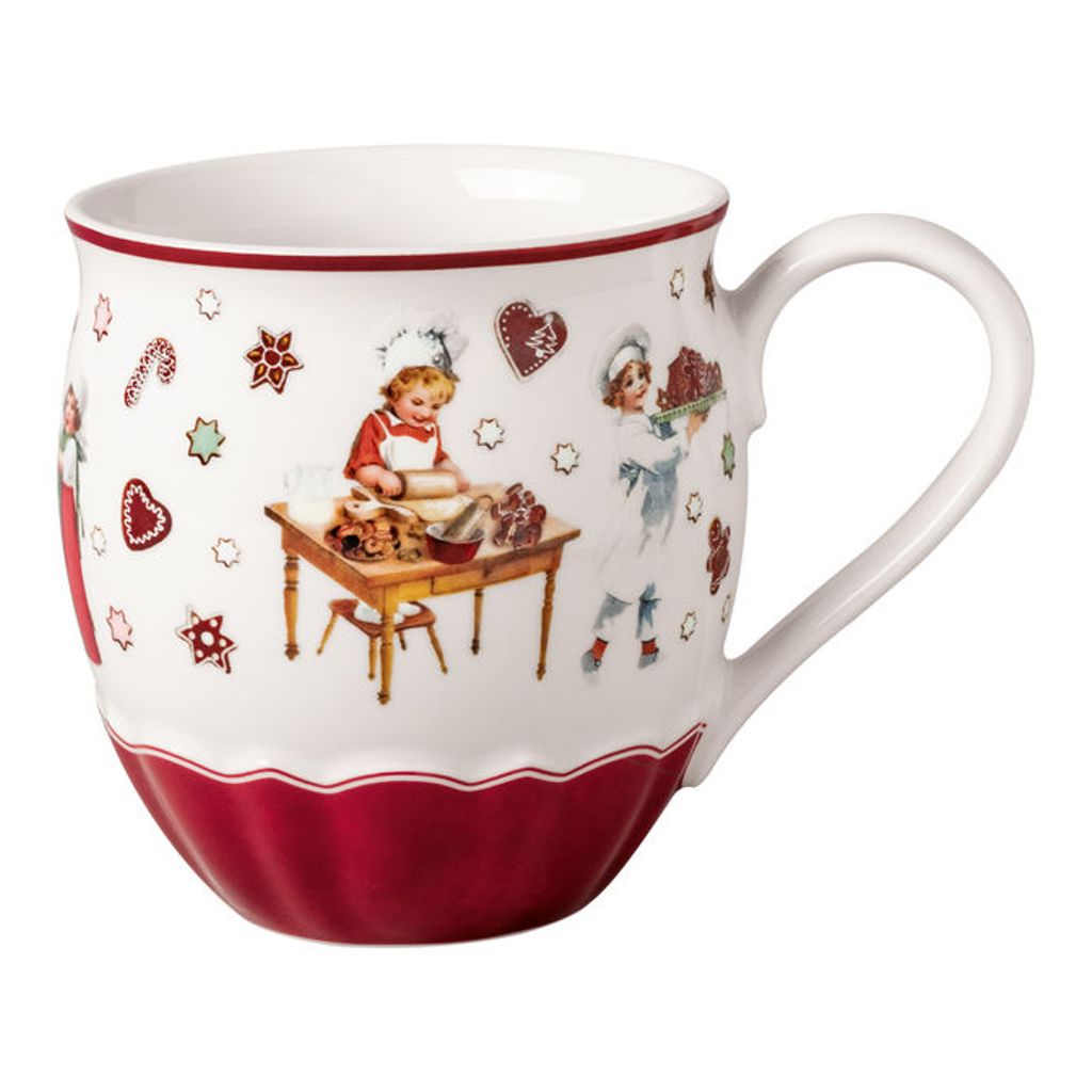 Tasse Villeroy & Boch Hiver Bakery Delight - Motif Croix - Grand Format 37,5x33 Cm