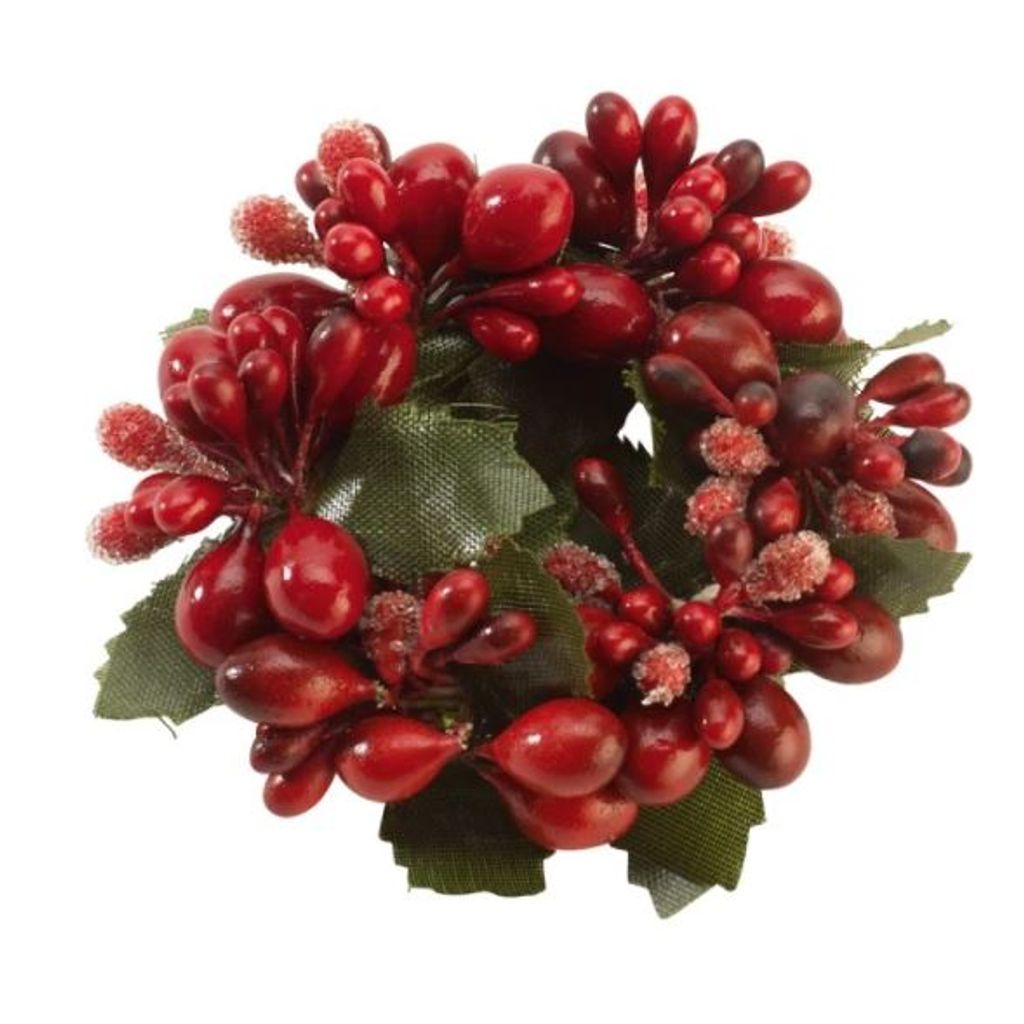 Rond de serviette baies rouges - Visuel 0