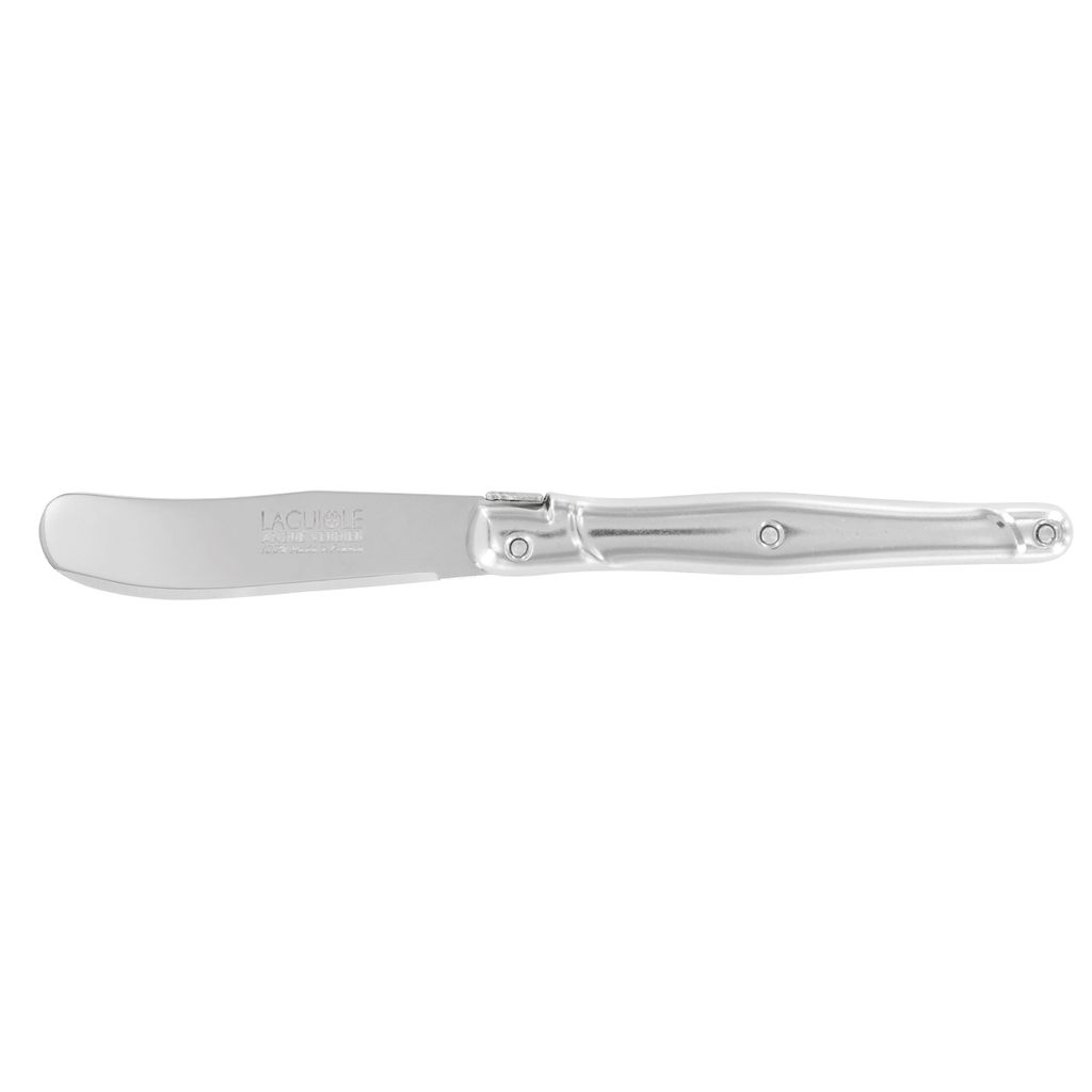 Couteau tartineur Laguiole inox - Visuel 0