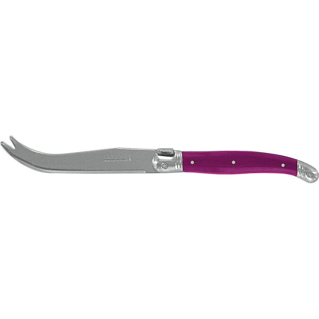 Couteau à fromage Laguiole framboise - Visuel 0