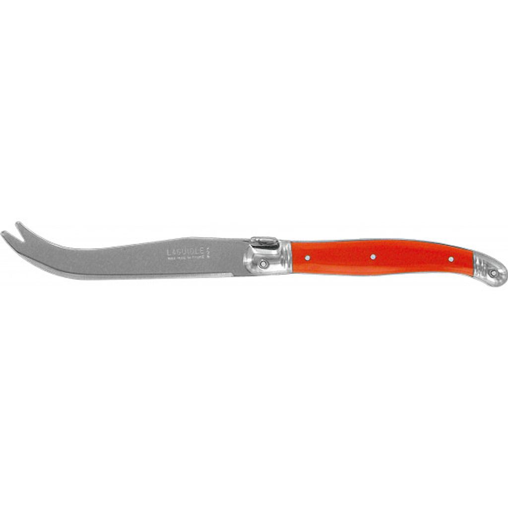 Couteau à fromage Laguiole orange - Visuel 1
