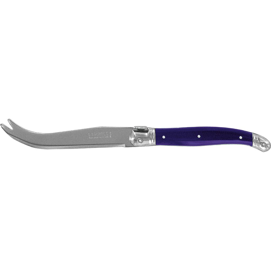 Couteau à fromage Laguiole violet - Visuel 0