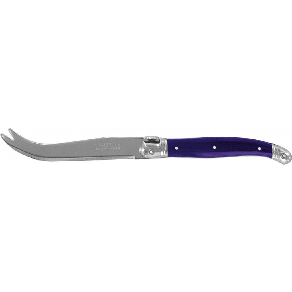 Couteau à fromage Laguiole violet - Visuel 1