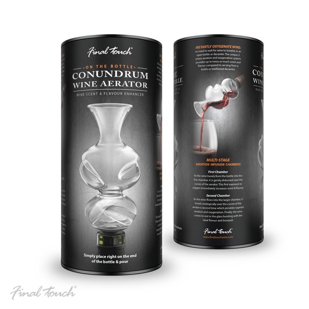 Aérateur de vin CONUNDRUM - Visuel 3