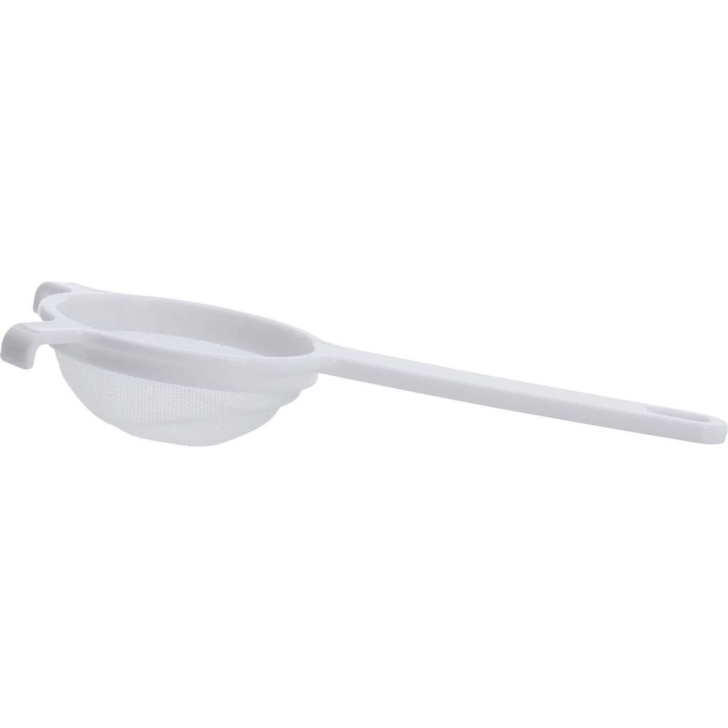 Set De 4 Passoires En Nylon Blanc - Tailles 8, 10, 14 Et 18 Cm - Parfait Pour Thé, Pâtes, Sucre En Poudre Et Légumes