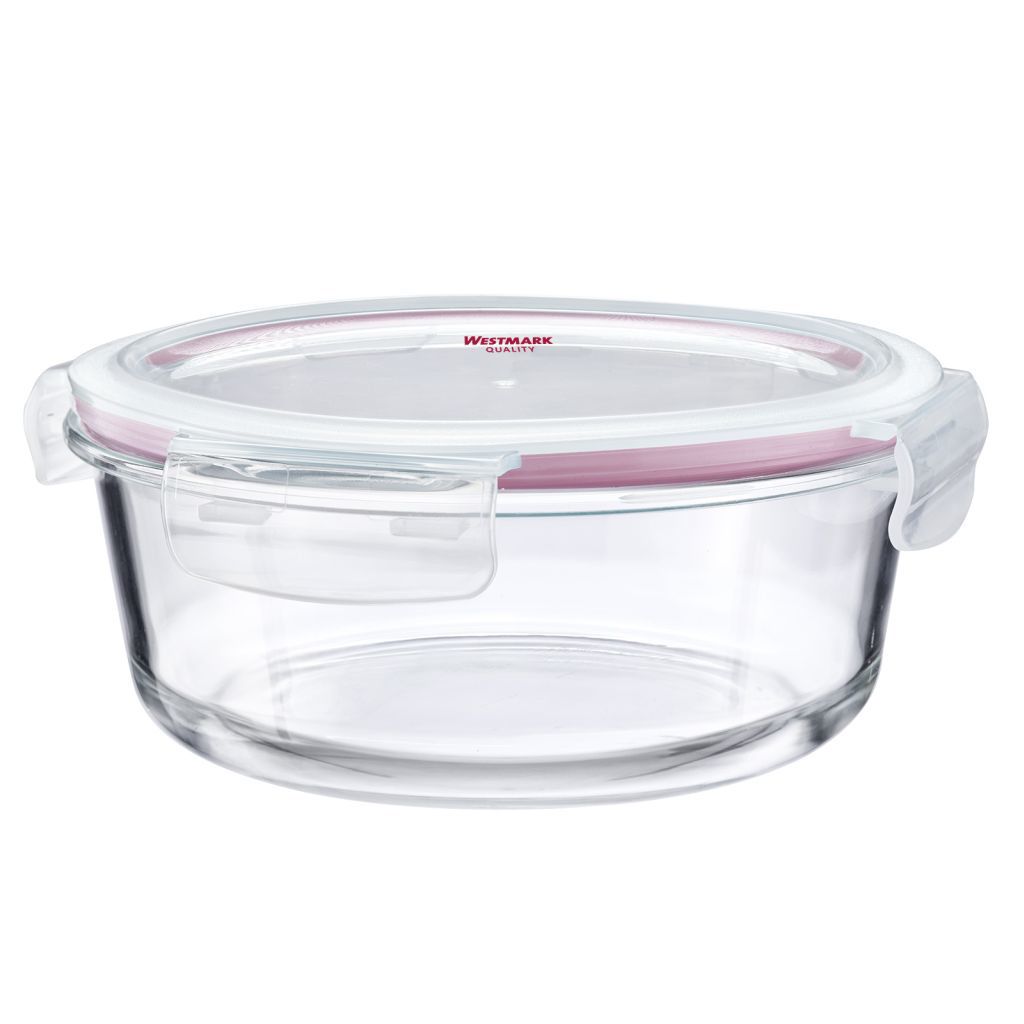 Boîte de conservation hermétique en verre ronde 650 ml - Visuel 1