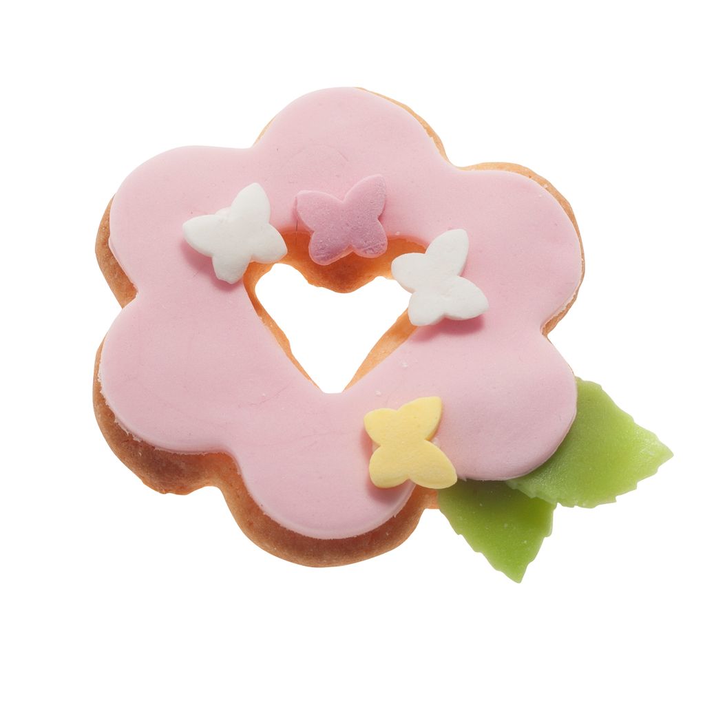 Emporte-pièce gâteau rosace cœur 6,5 cm - Visuel 1