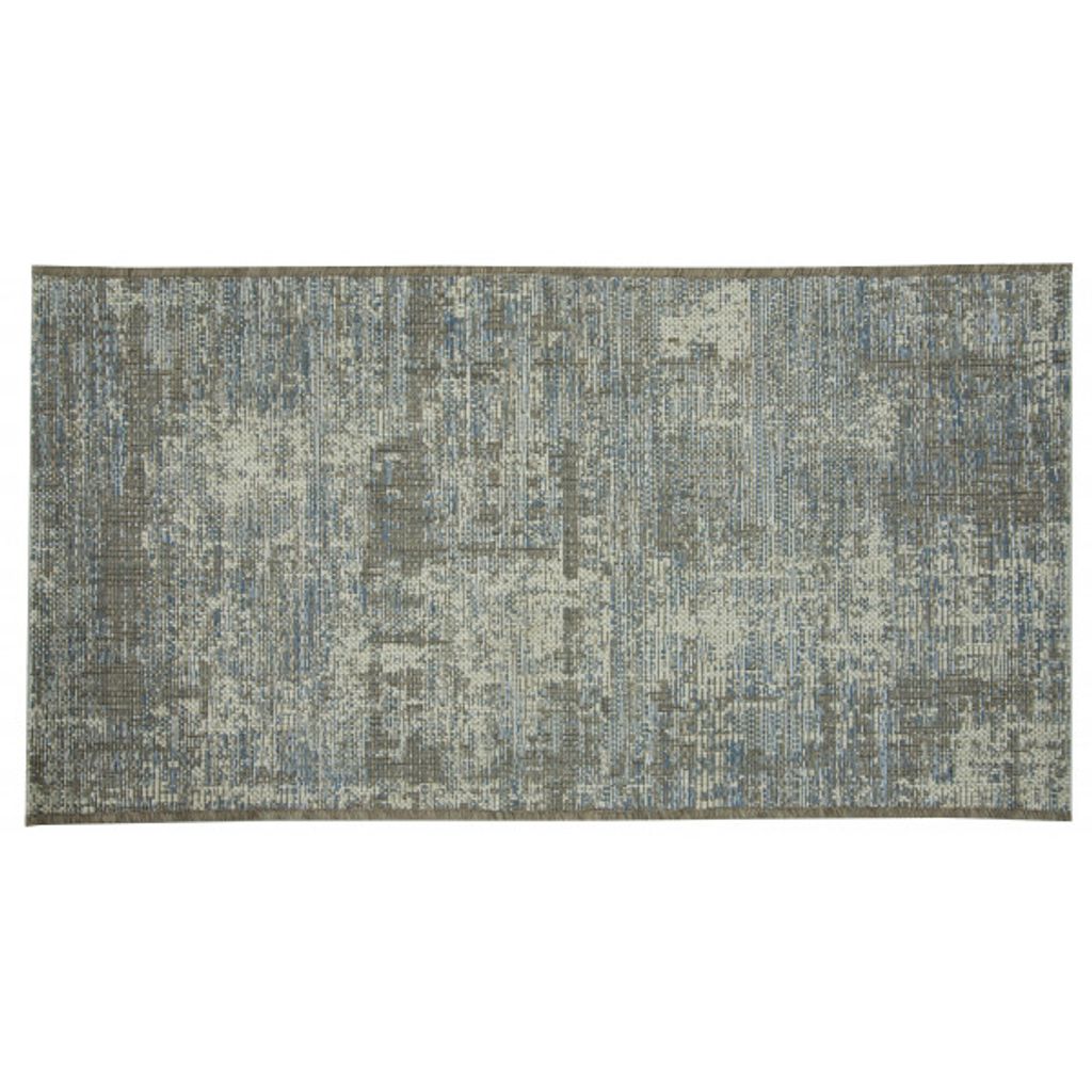 Tapis catania acier 60 x 110 - Visuel 1