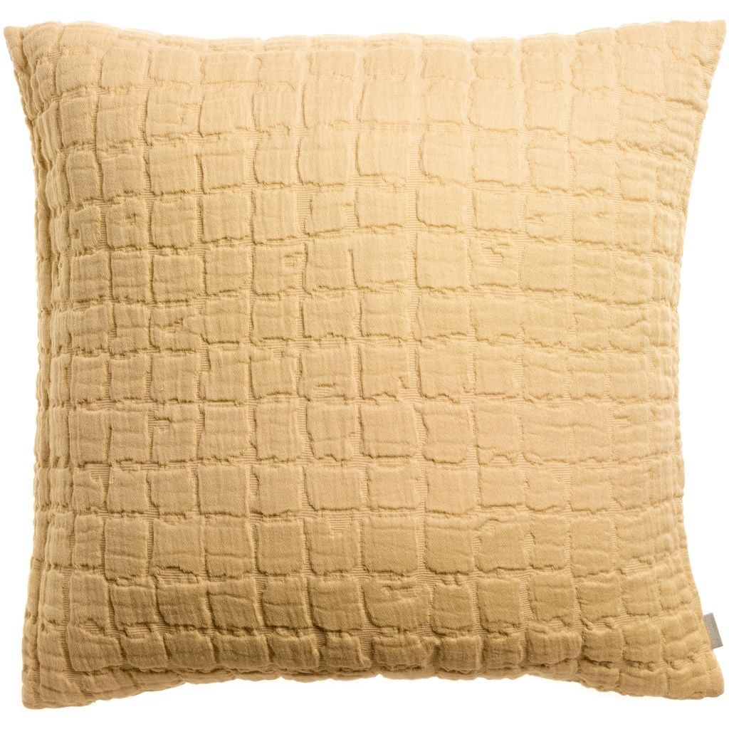 Coussin Swami jaune pâle 45 x 45cm - Visuel 0