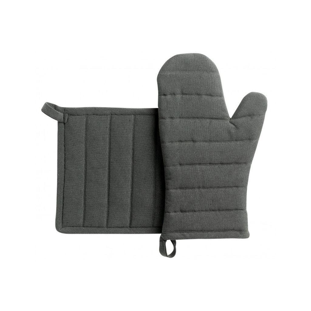 GANT + MANIQUE en coton recyclé JONA Ombre - Visuel 0