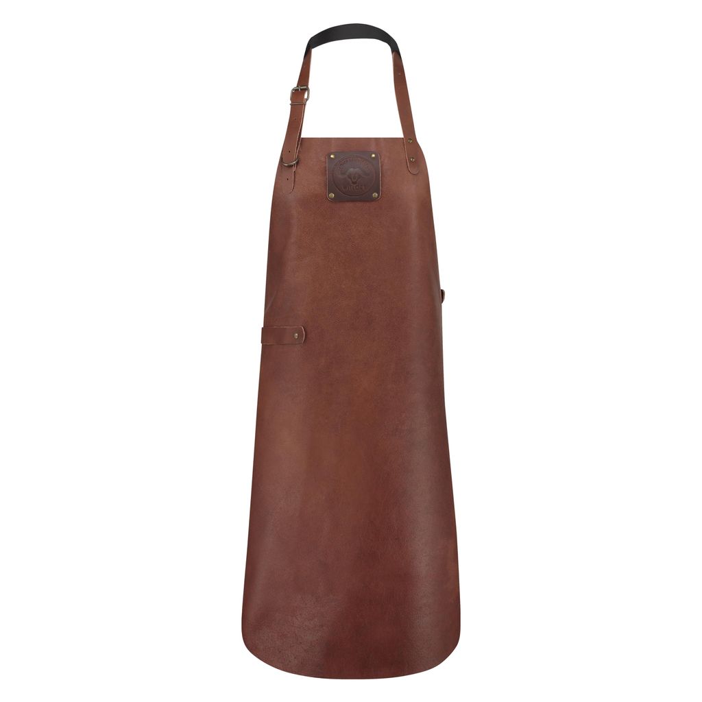 TABLIER en cuir FULL GRAIN COGNAC - Visuel 1