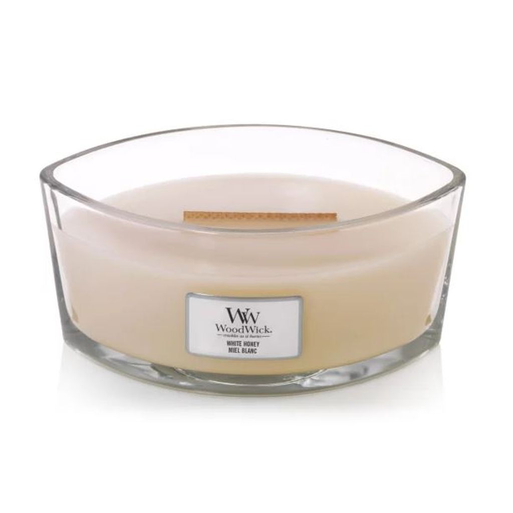 Bougie parfumée Ellipse Miel blanc 453 g - Visuel 0