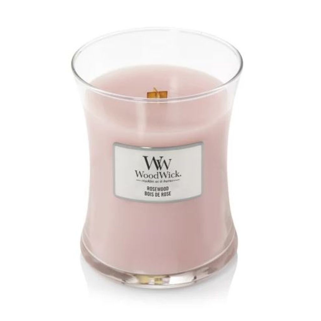 Bougie parfumée Bois de rose Moyenne jarre 275 g - Visuel 0