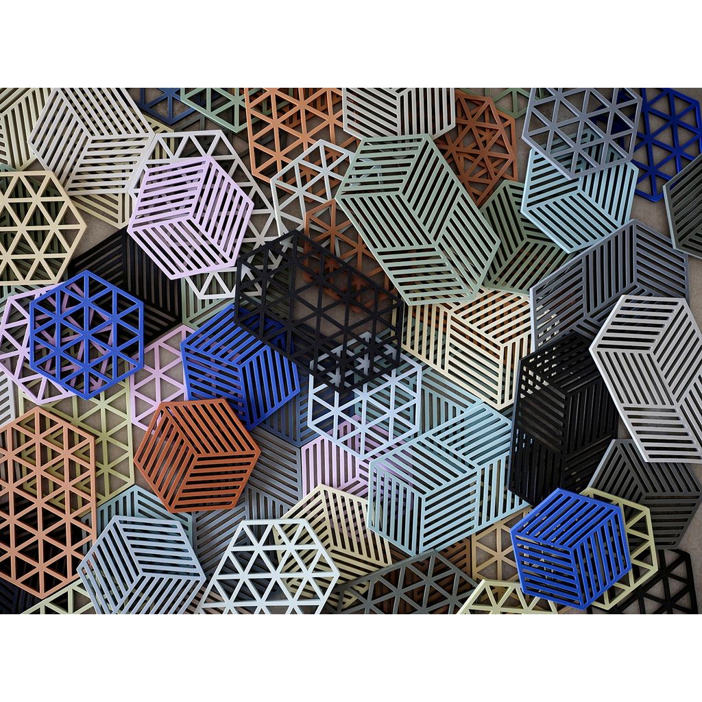 DESSOUS-DE-PLAT TRIANGLES AMANDE - Visuel 0