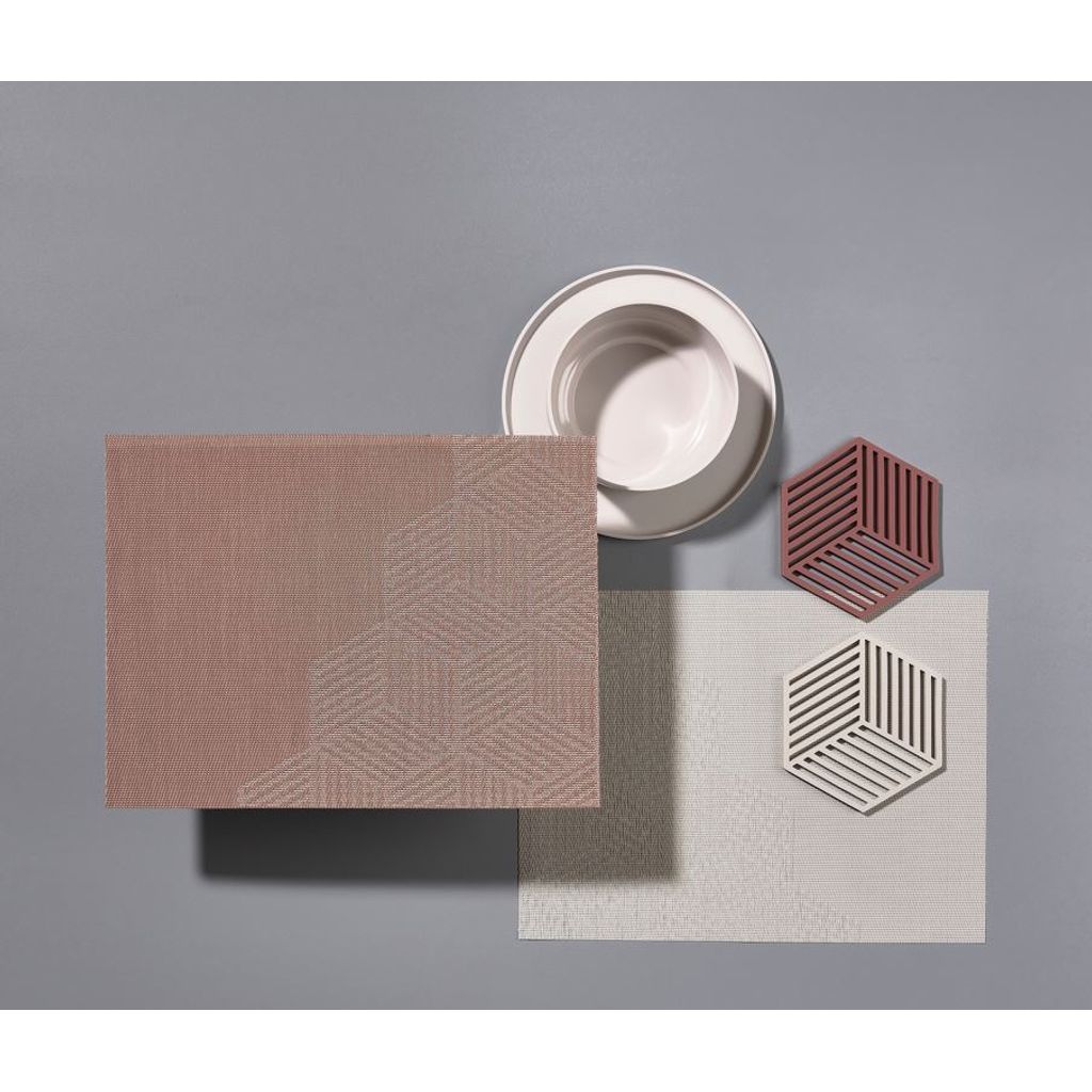 Dessous de plat hexagon gris - Visuel 2