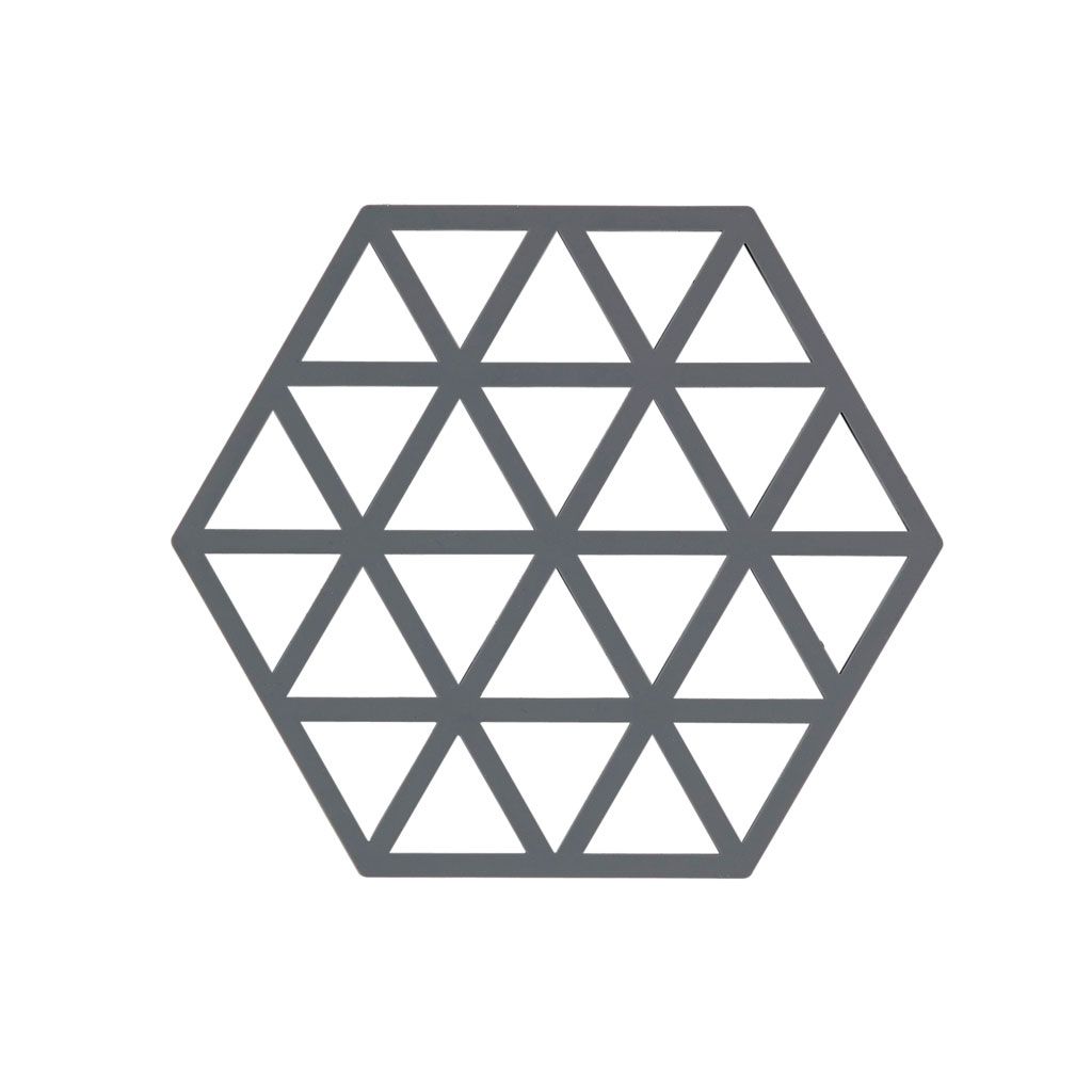 Dessous de plat triangles gris - Visuel 0