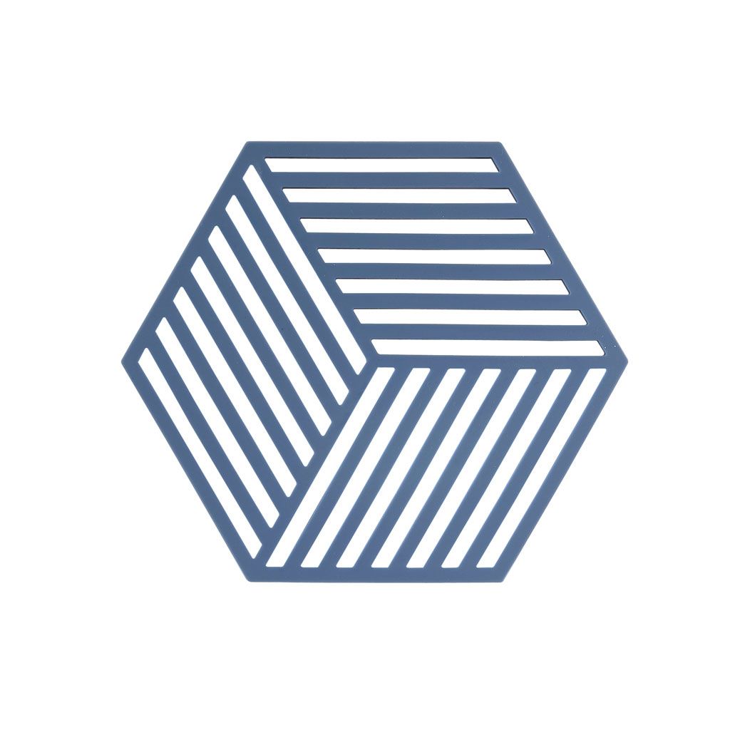 Dessous de plat hexagon denim - Visuel 0