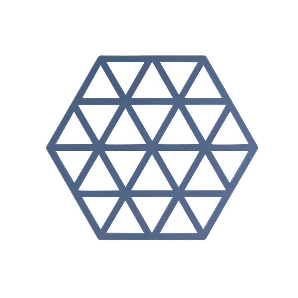 Dessous de plat triangles denim - Visuel 2
