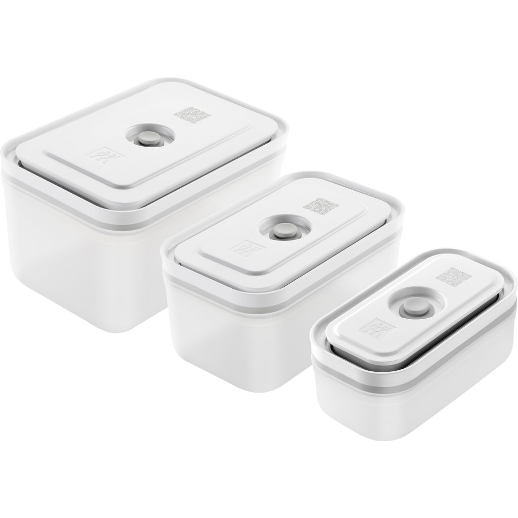Set 3 boites sous-vide Fresh&Save plastique S/M/L - Visuel 0