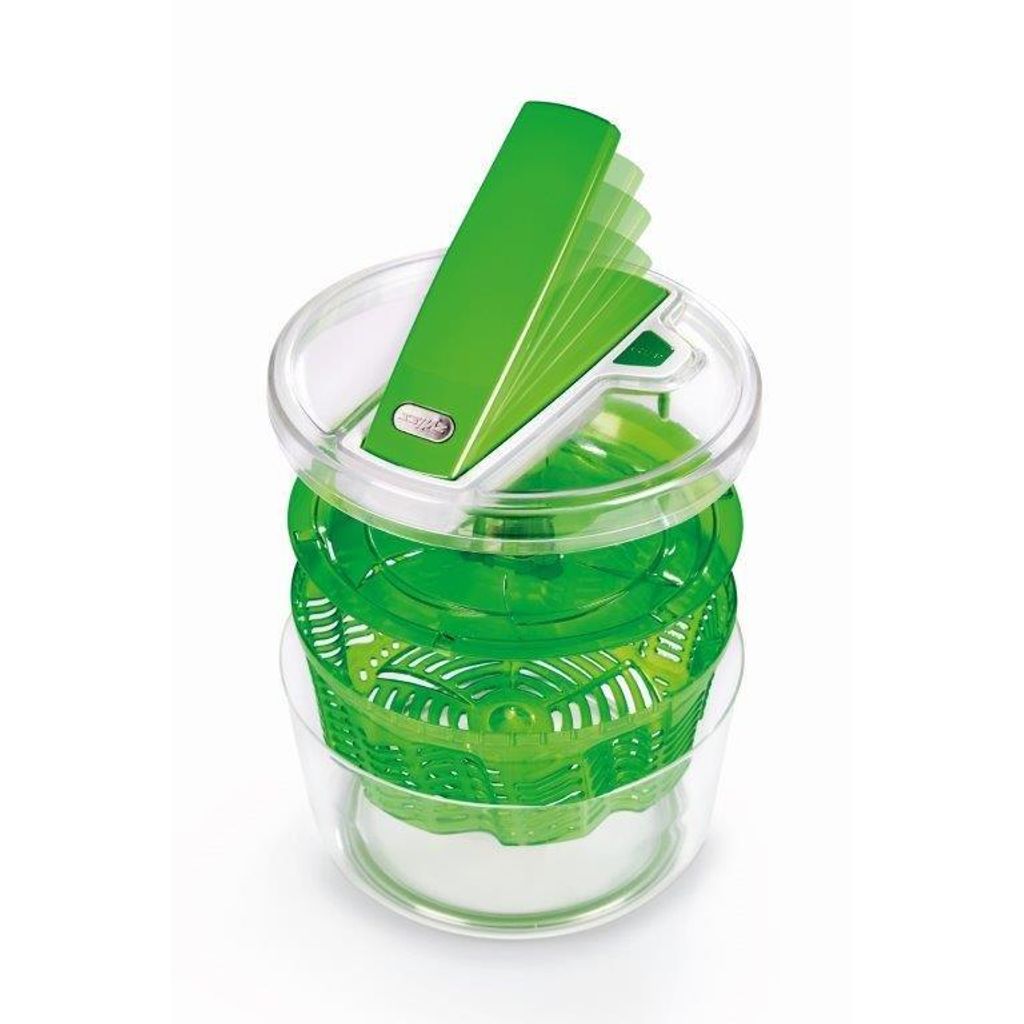 Essoreuse à salade Swift Dry verte 26 cm - Visuel 2