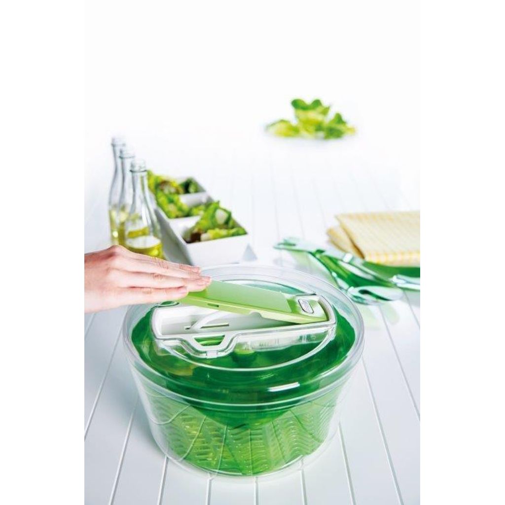Essoreuse à salade Swift Dry verte 26 cm - Visuel 4