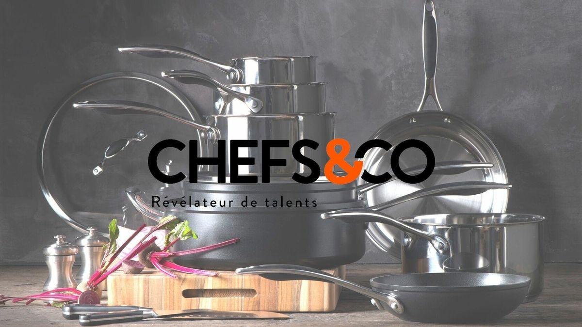 Série de 3 casseroles acier inoxydable Chefs & Co - Ambiance & Styles