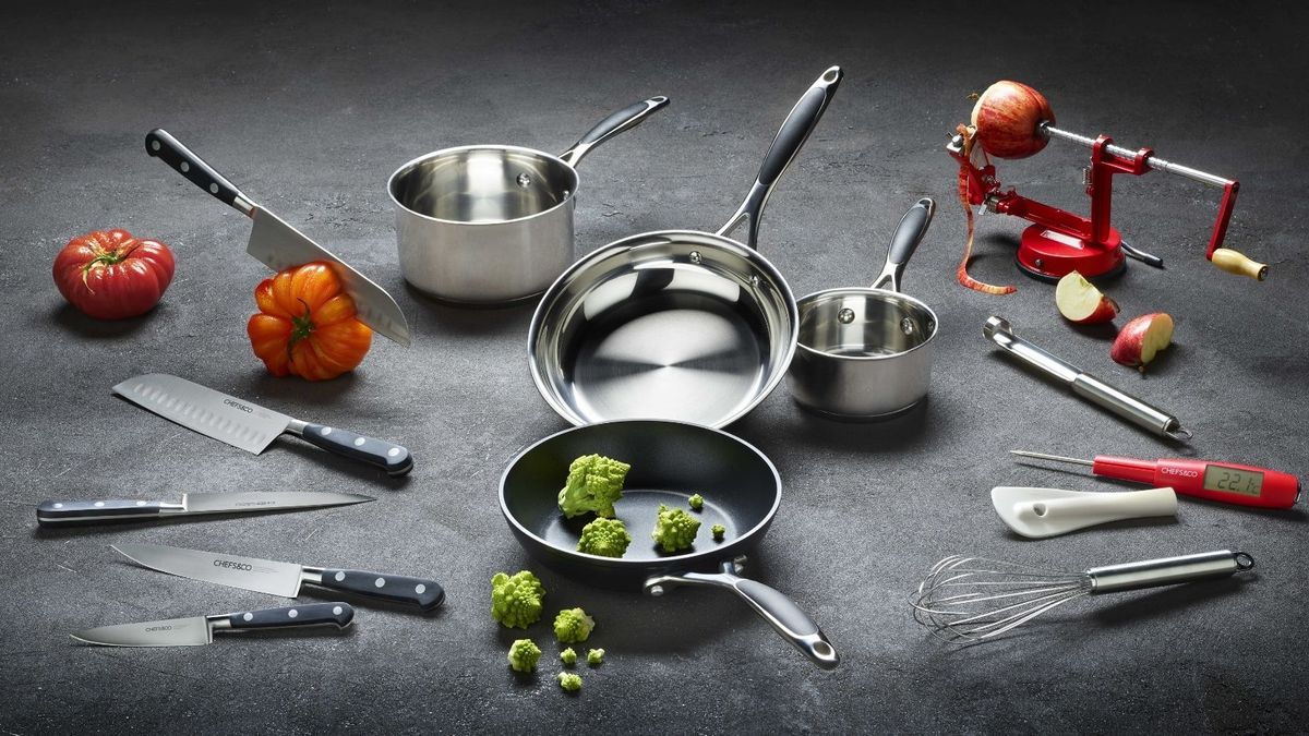 Vide-pomme inox Chefs & Co - Culinarion