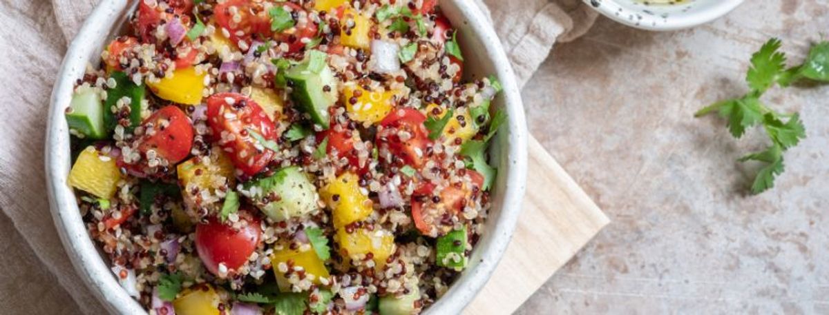 [Recette] Salade de quinoa aux légumes grillés