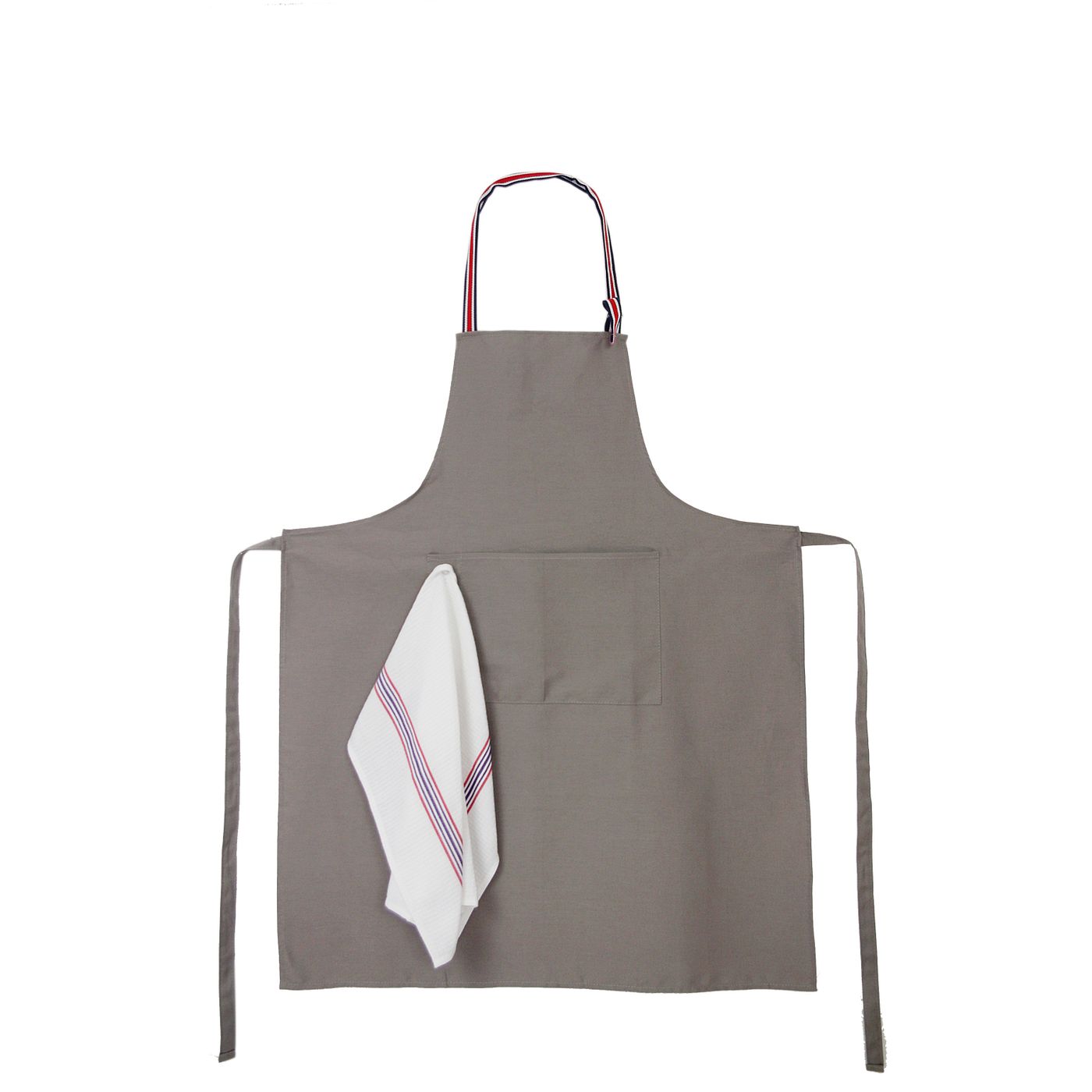 Tablier sommelier taupe
