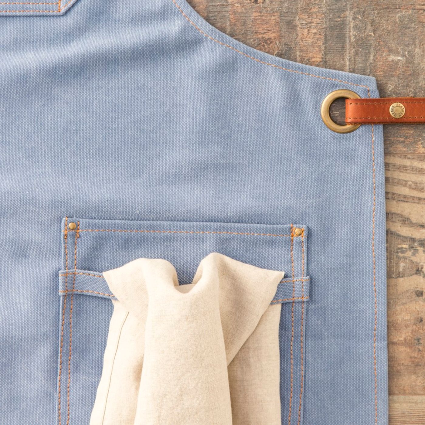 Tablier N°325 denim clair
