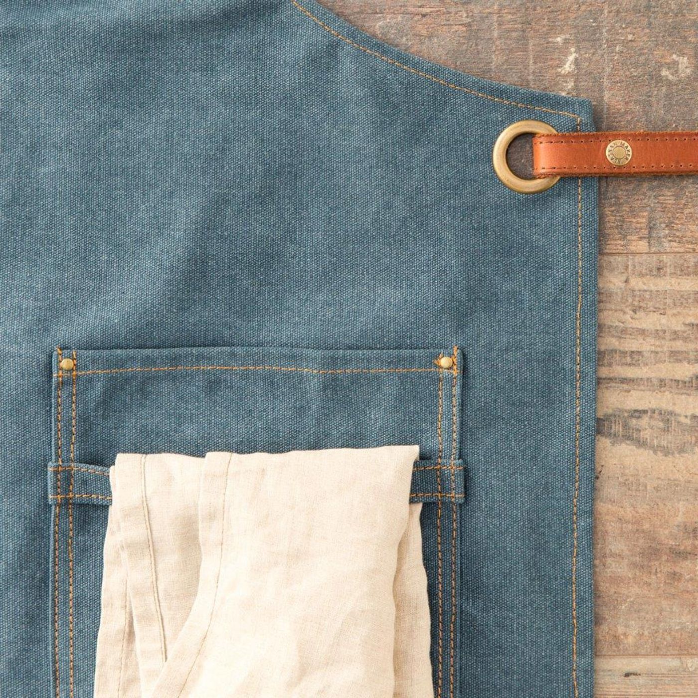 Tablier N°325 denim foncé