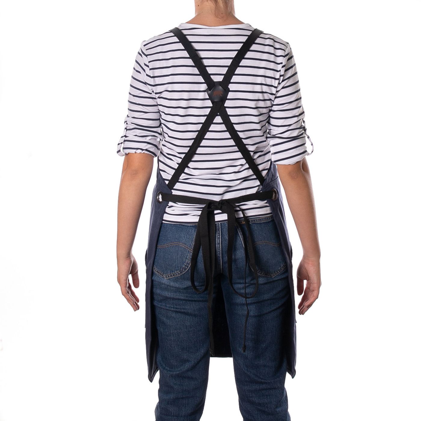 Tablier recyclé n°438 bleu marine