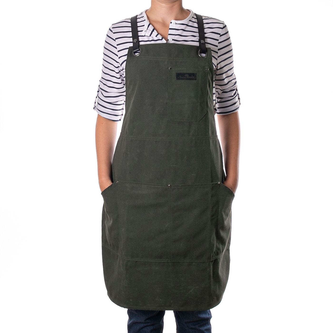 Tablier recyclé n°438 kaki